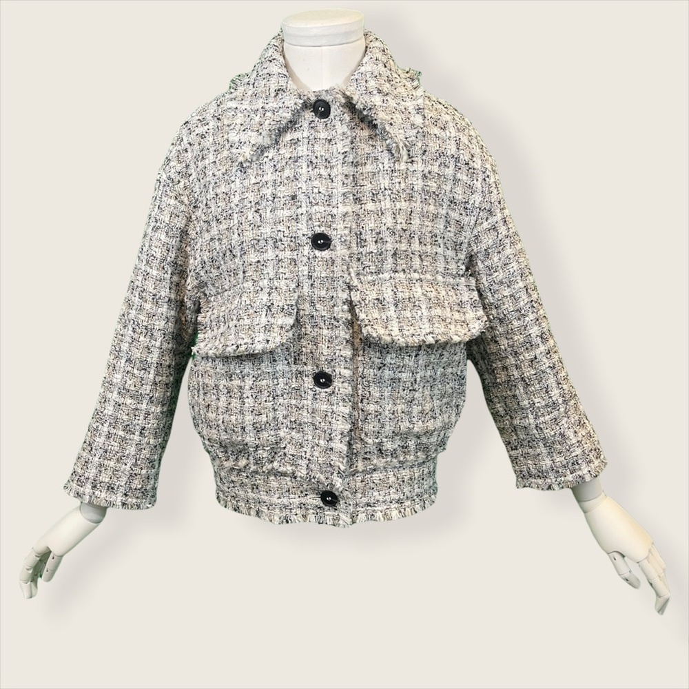 Textured-weave Jacket